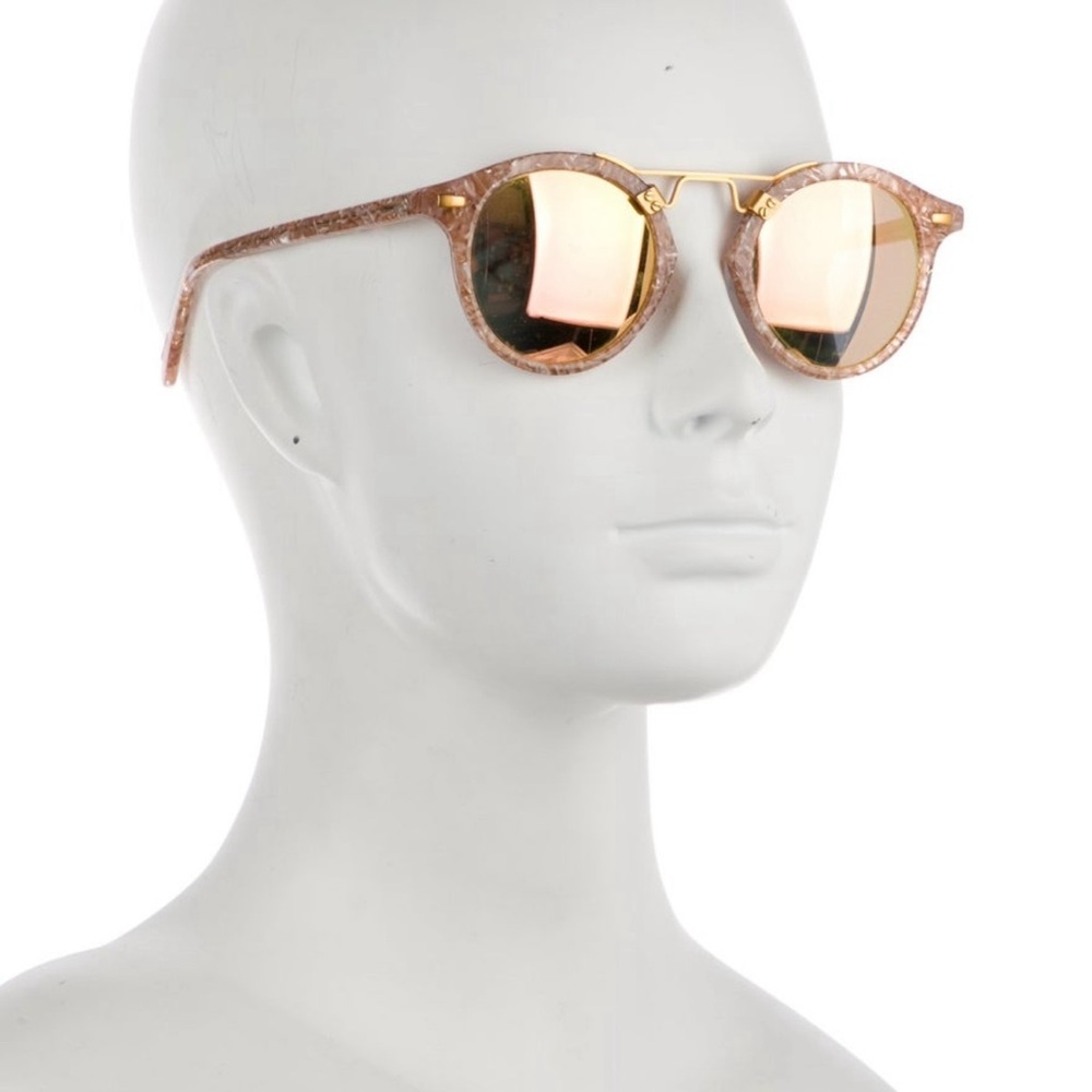 KREWE Pink / Gold Sunglasses